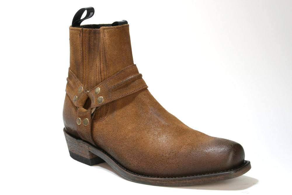 1550 MAYURA Bikerboots Afelpado Tabaco