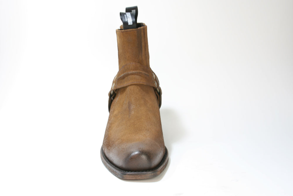 1550 MAYURA Bikerboots Afelpado Tabaco