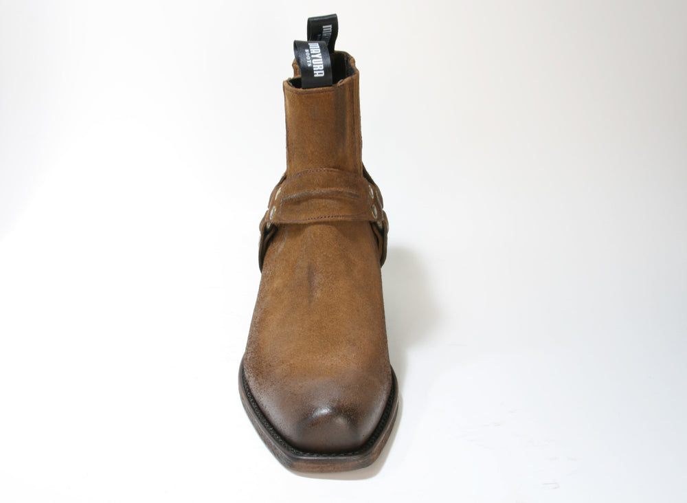 1550 MAYURA Bikerboots Afelpado Tabaco