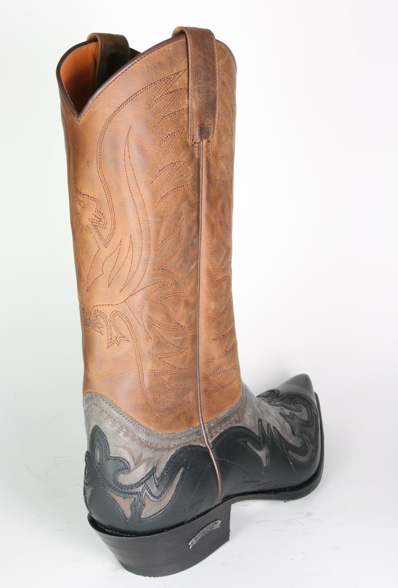 15512 Sendra Boots Pull Oil Negro Vibrant Grigio