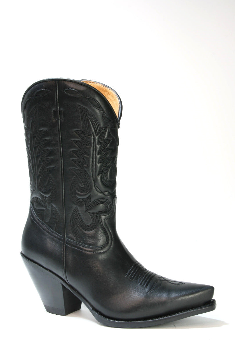 15651 Sendra Boots GORCA Cowboystiefel Negro