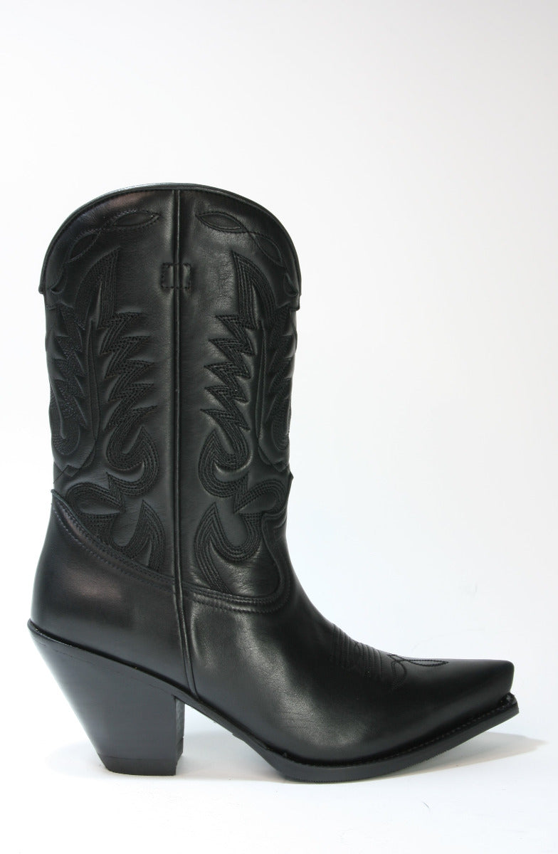 15651 Sendra Boots GORCA Cowboystiefel Negro