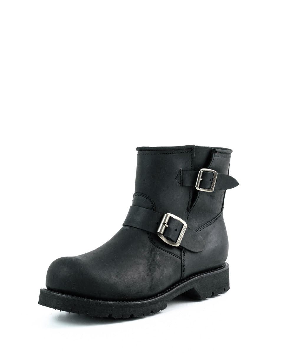 1581 Mayura Engineer Kurzstiefel Black