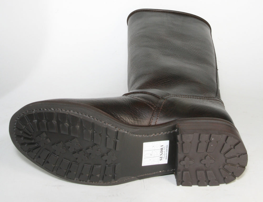 16084 Sendra Boots Langschaftstiefel Wax Castano
