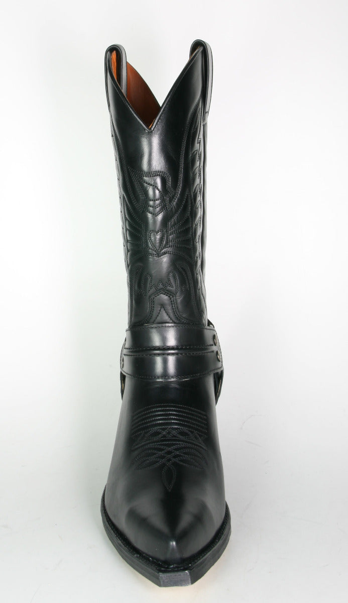 16100 3305 Sendra cowboy boots biker boots negro