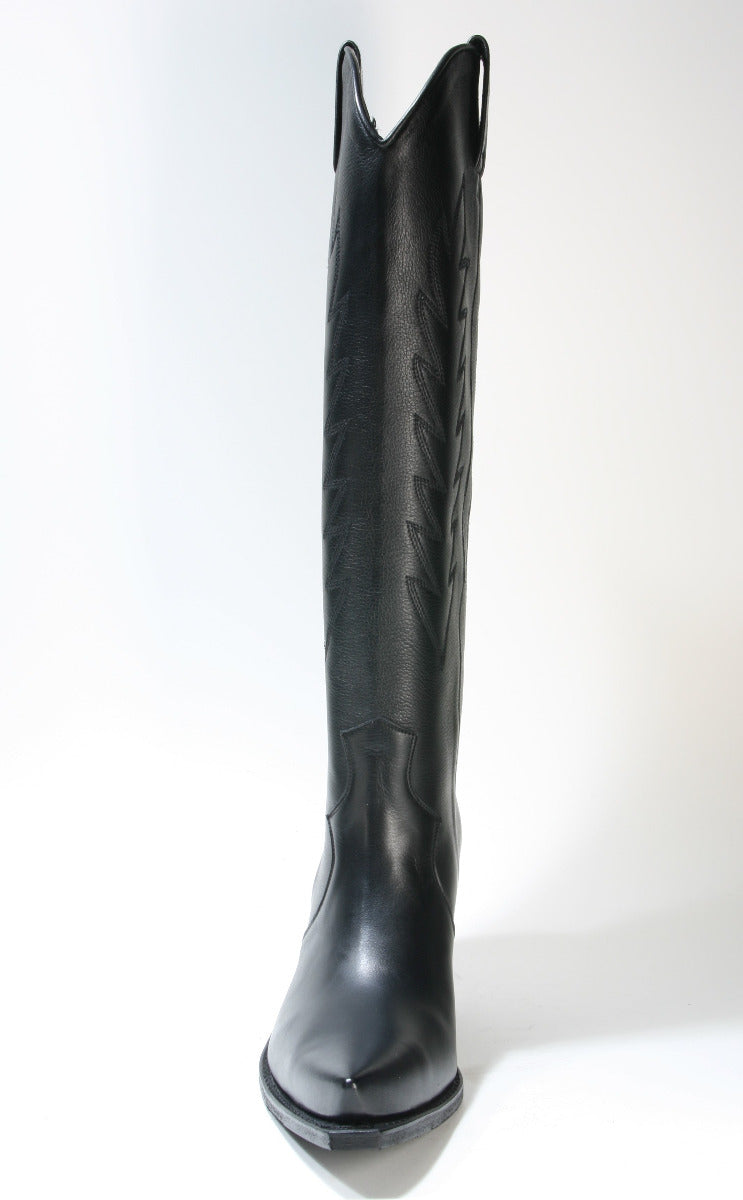 16434 Sendra Cowboy Boots High Shaft GORCA Negro