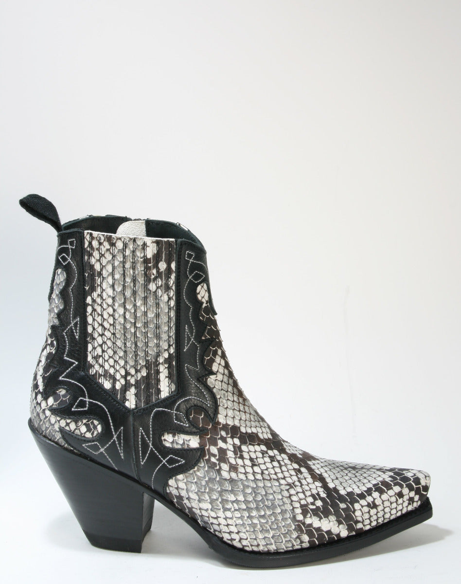 16490 Sendra ankle boots GORCA Piton Imit. Negro