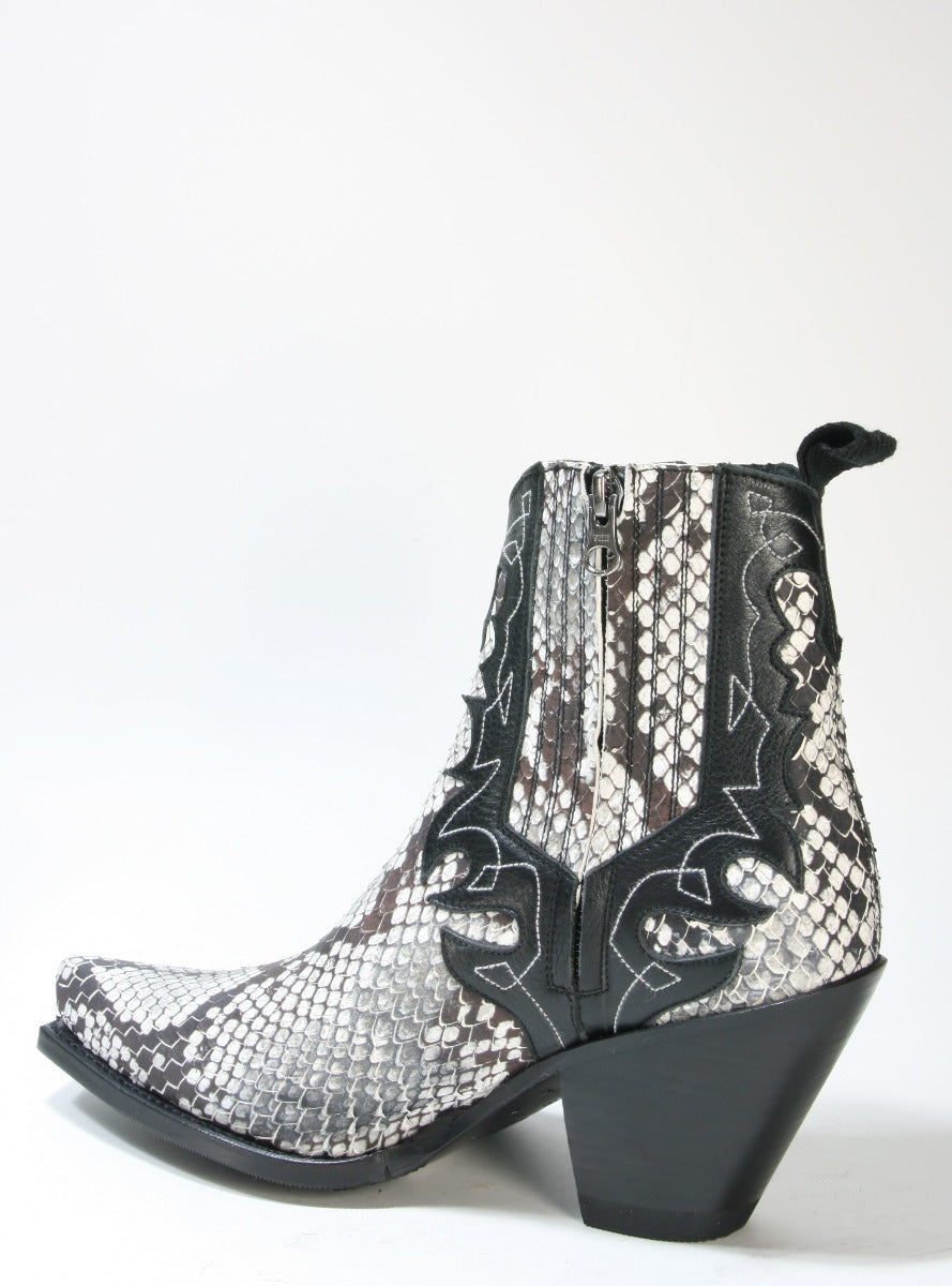 16490 Sendra ankle boots GORCA Piton Imit. Negro