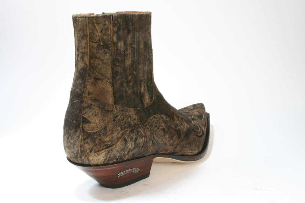 16598 Sendra Stiefelette Serr. Animal Moro