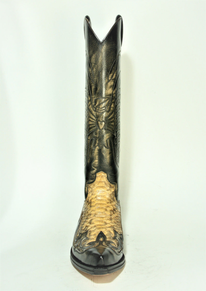 17354 Sendra Denver Tierra Python Panizo High Shaft Cowboy Boots