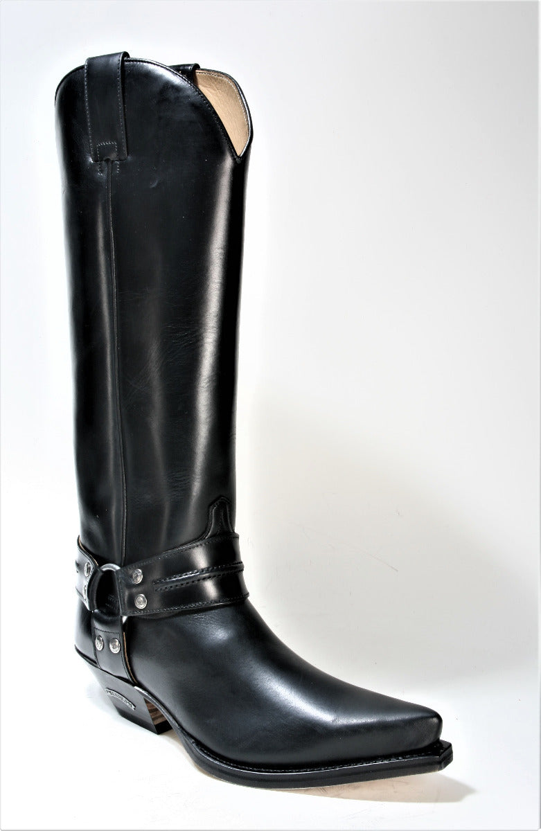 17582 Sendra cowboy boots high shaft Ciclon Negro