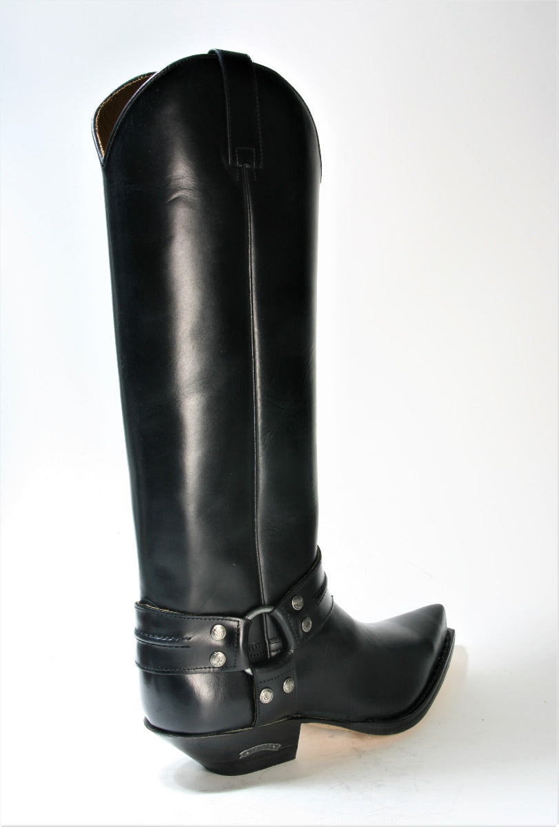 17582 Sendra cowboy boots high shaft Ciclon Negro