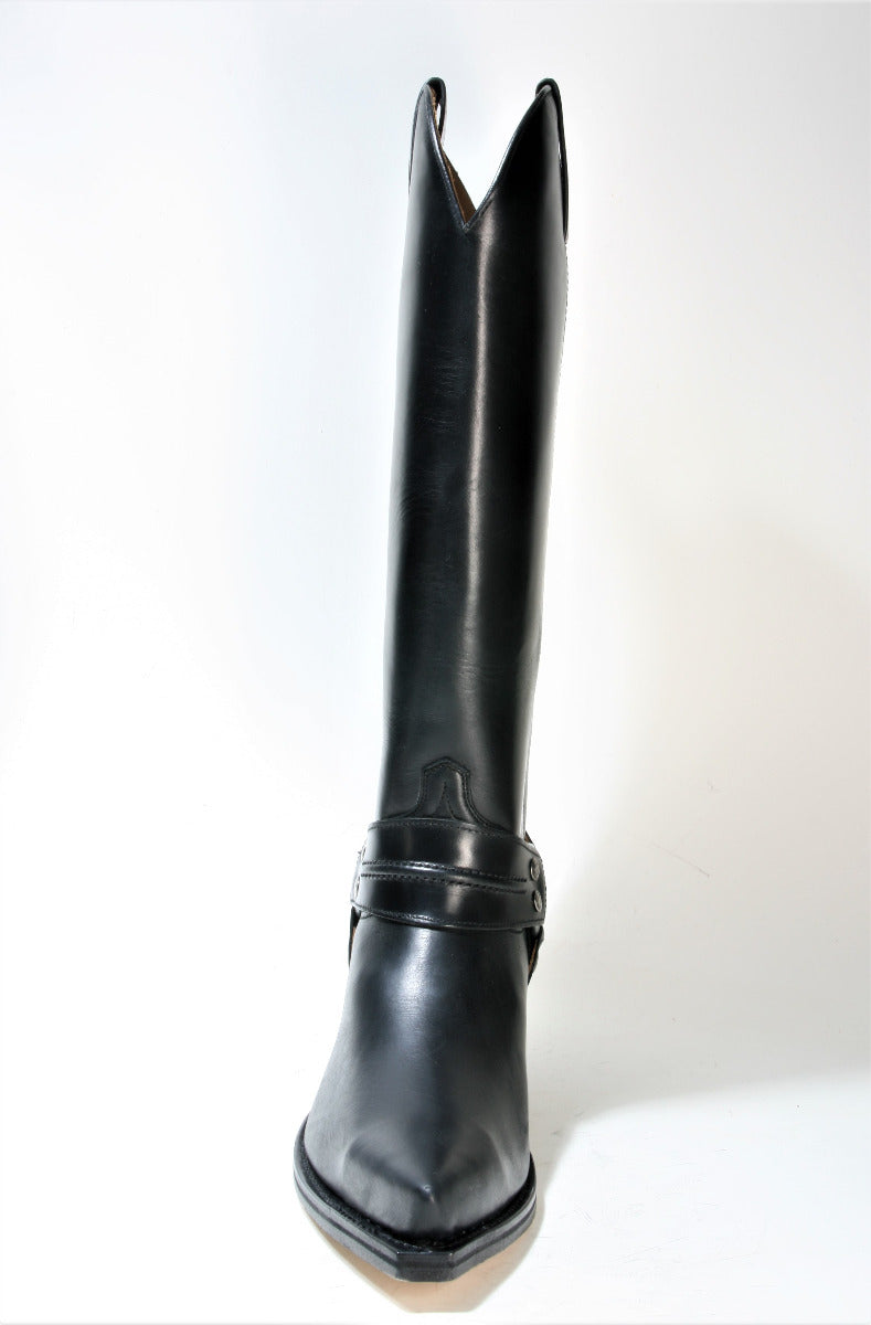 17582 Sendra cowboy boots high shaft Ciclon Negro
