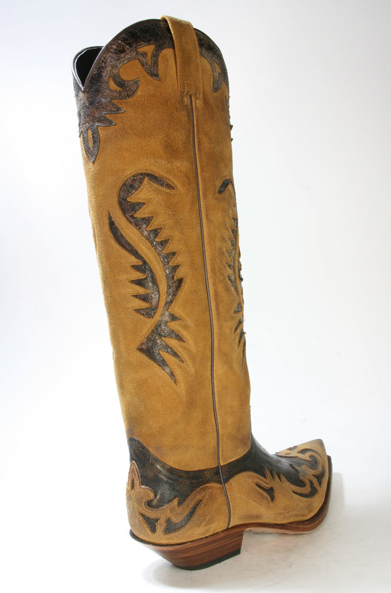 17880 Sendra Boots Hochschaftstiefel Serr. Camello