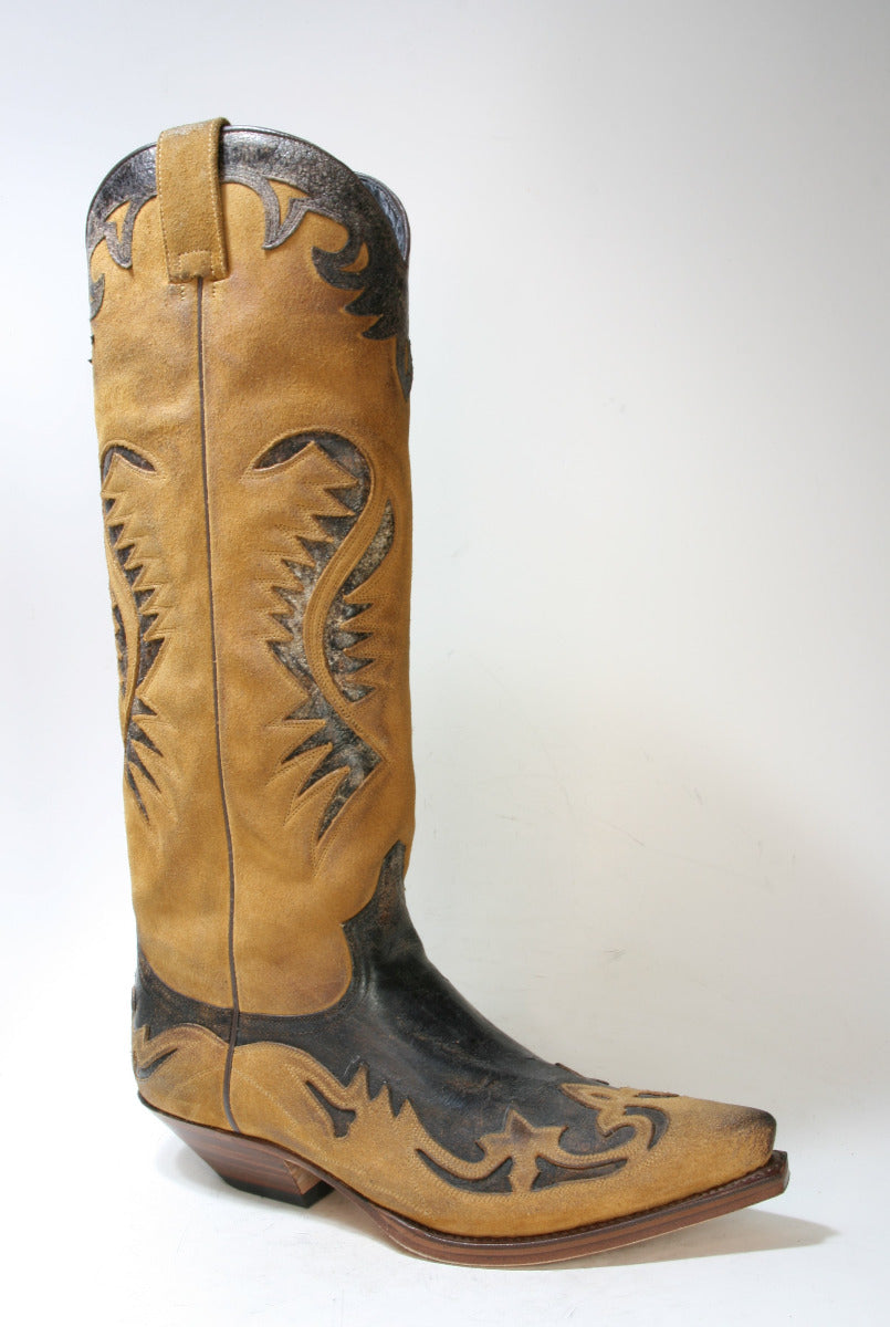 17880 Sendra Boots Hochschaftstiefel Serr. Camello