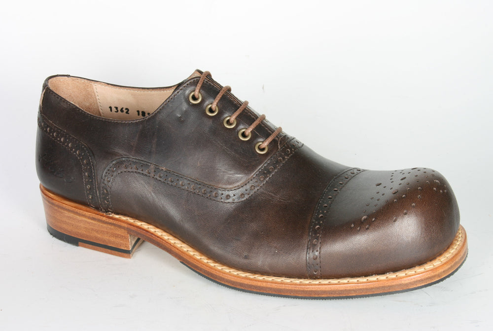 181 HOBO Schnürschuhe CHARLY Budapester Darkbrown