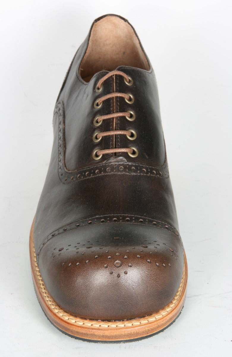 181 HOBO Schnürschuhe CHARLY Budapester Darkbrown