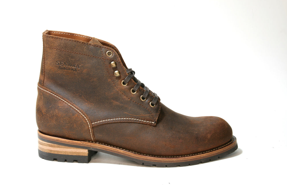 18642 Sendra Boots Schnürstiefel Commander Waxy