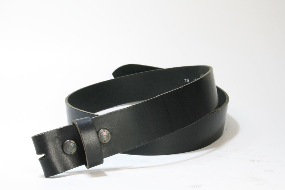 18699 Wechselgürtel Vollrindleder Black