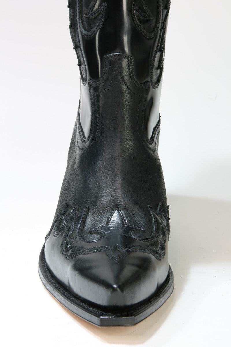 18839 Sendra Cowboystiefel GORCA Flor. Negro Sprinter Negro