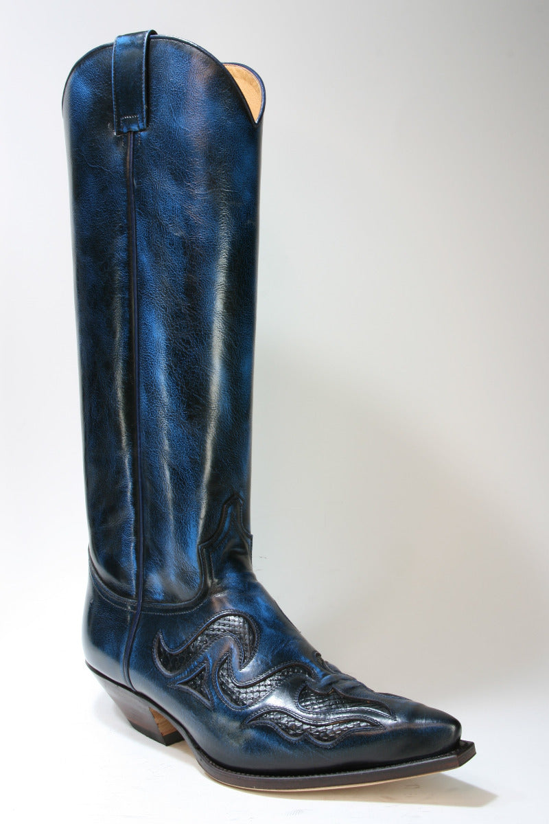 19025 Sendra Boots Long Shaft Boots Hurricane Azul
