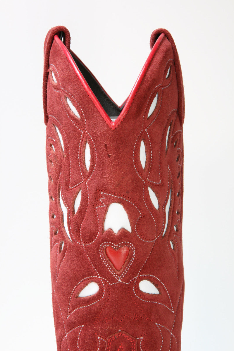 19182 Sendra Cowboystiefel GAIA Hurr. Rojo Garduna Blanco