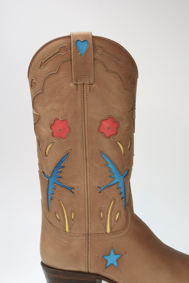 19187 Sendra Cowboyboots Judy Flota Miel NATURE