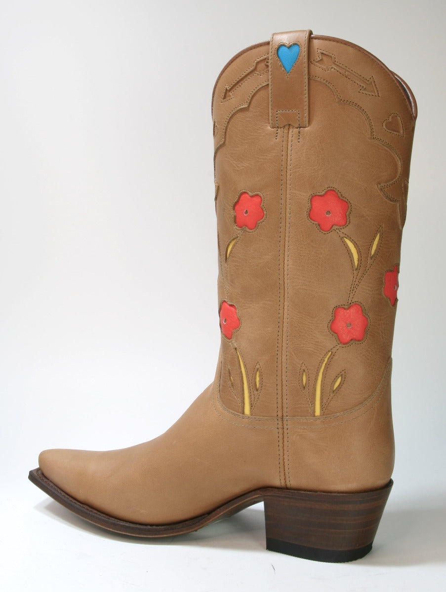 19187 Sendra Cowboyboots Judy Flota Miel NATURE