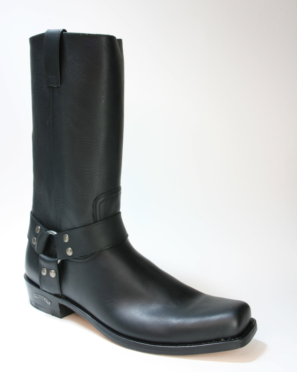 1918 Sendra Bikerboots Negro Ledersohle