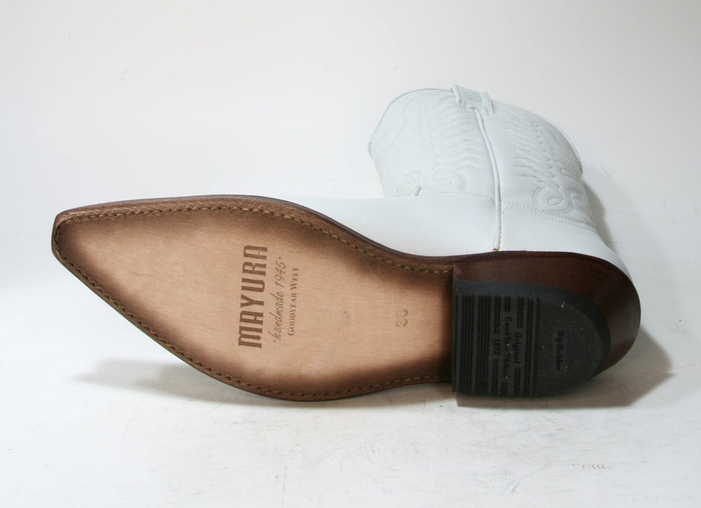1920 Mayura Cowboystiefel Blanco