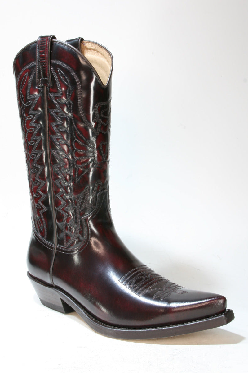 1920 Mayura Cowboystiefel Burdeos