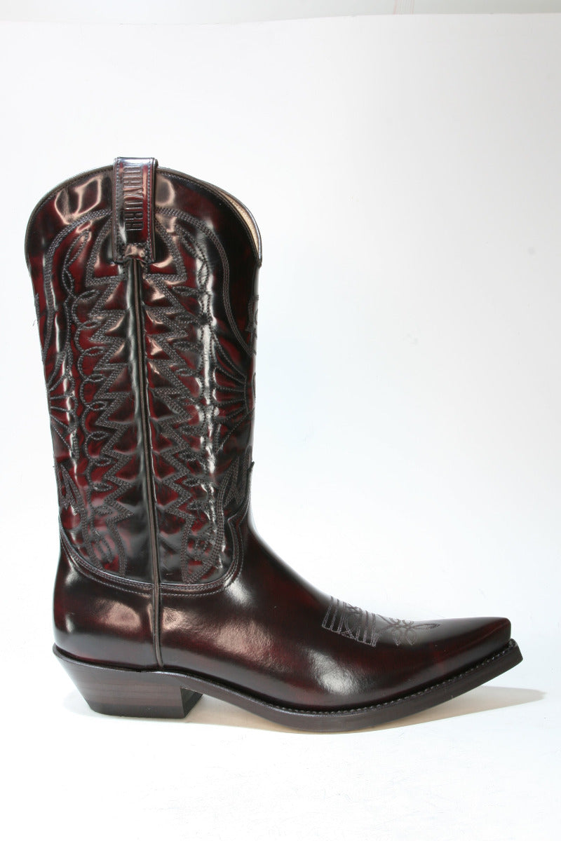 1920 Mayura Cowboystiefel Burdeos