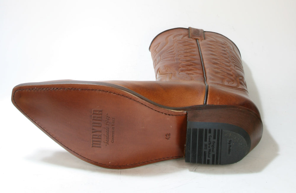 1920 Mayura Cowboystiefel Castano