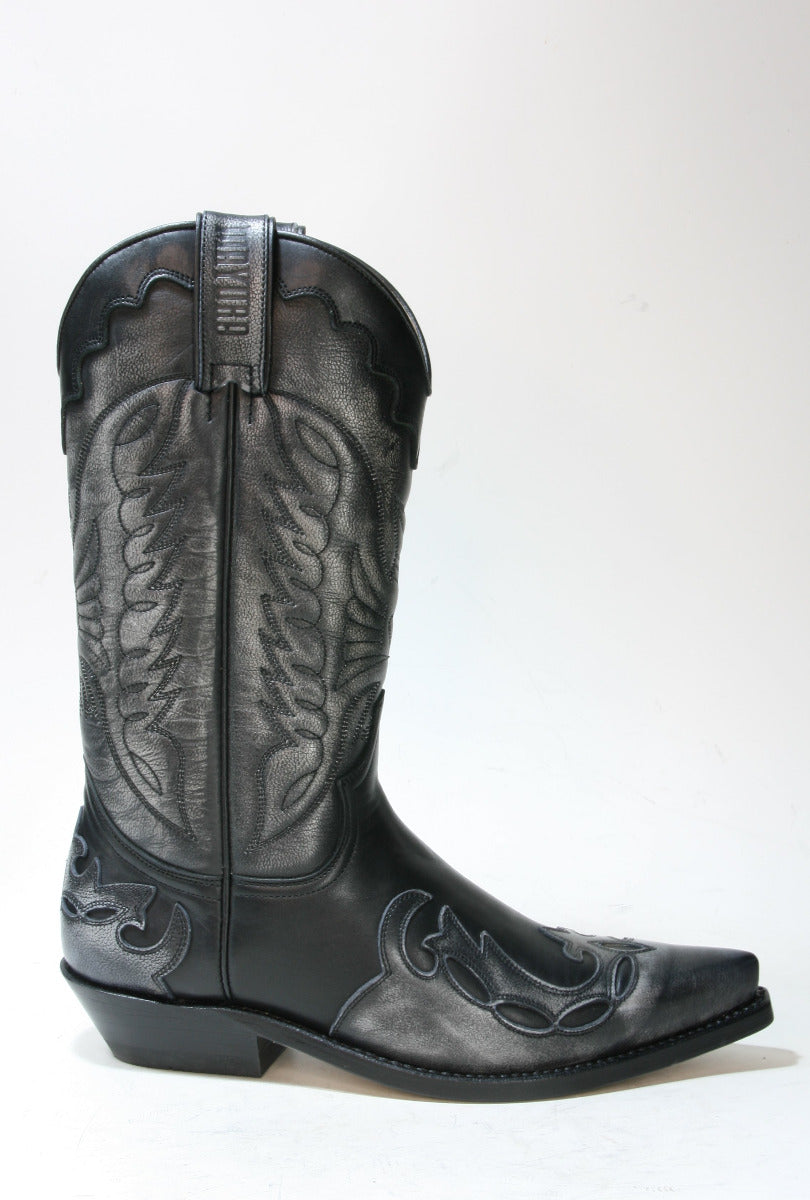 1927-C Mayura Cowboystiefel Milanelo Bone Negro