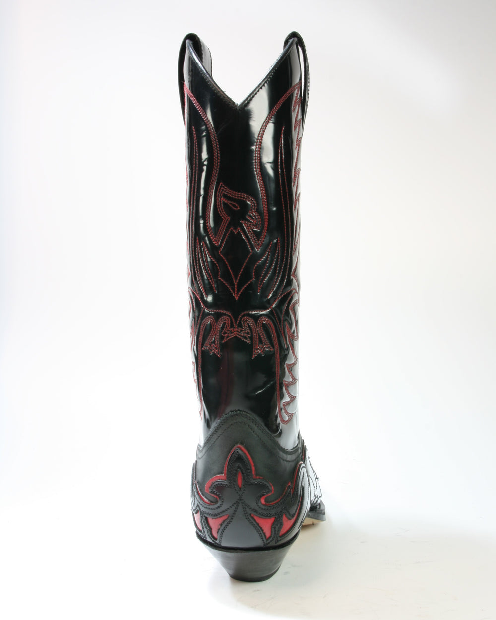 19280 Sendra Cowboystiefel Flor. Negro Spr. Negro