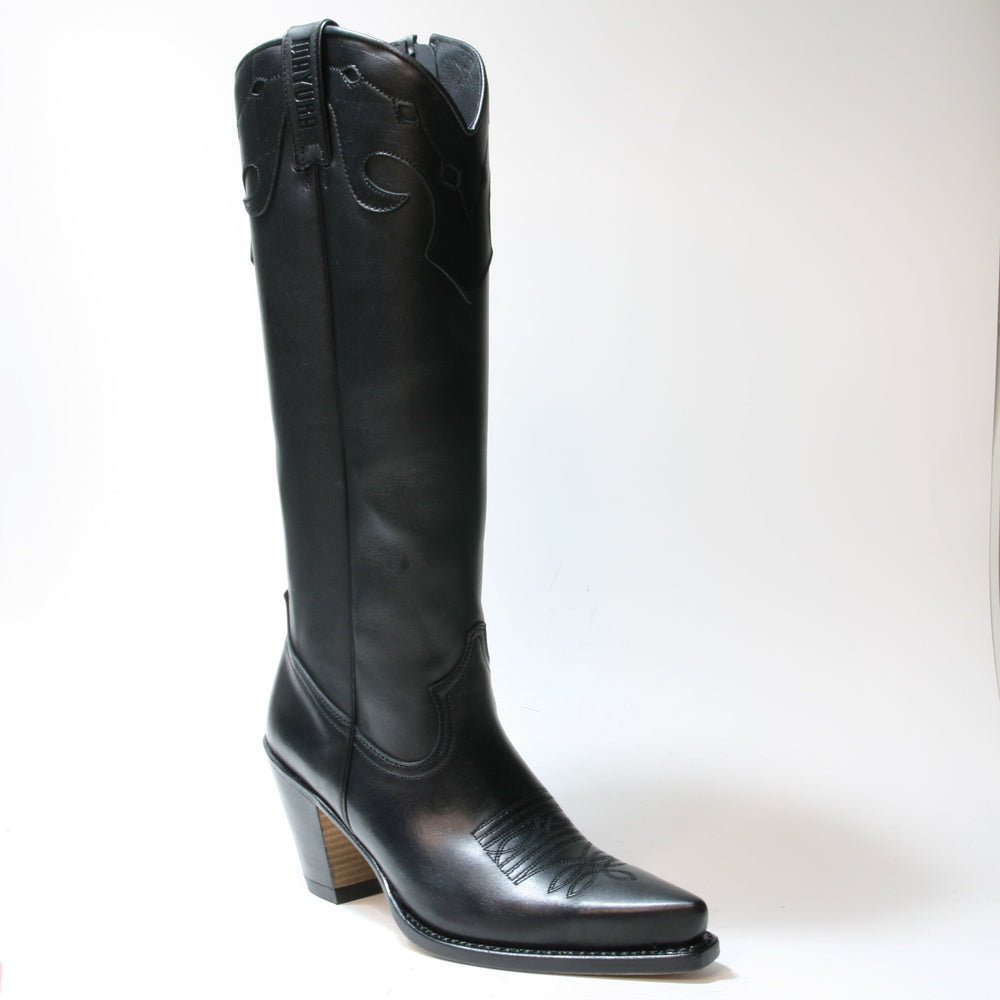 1951 Mayura Cowboystiefel Texano Negro