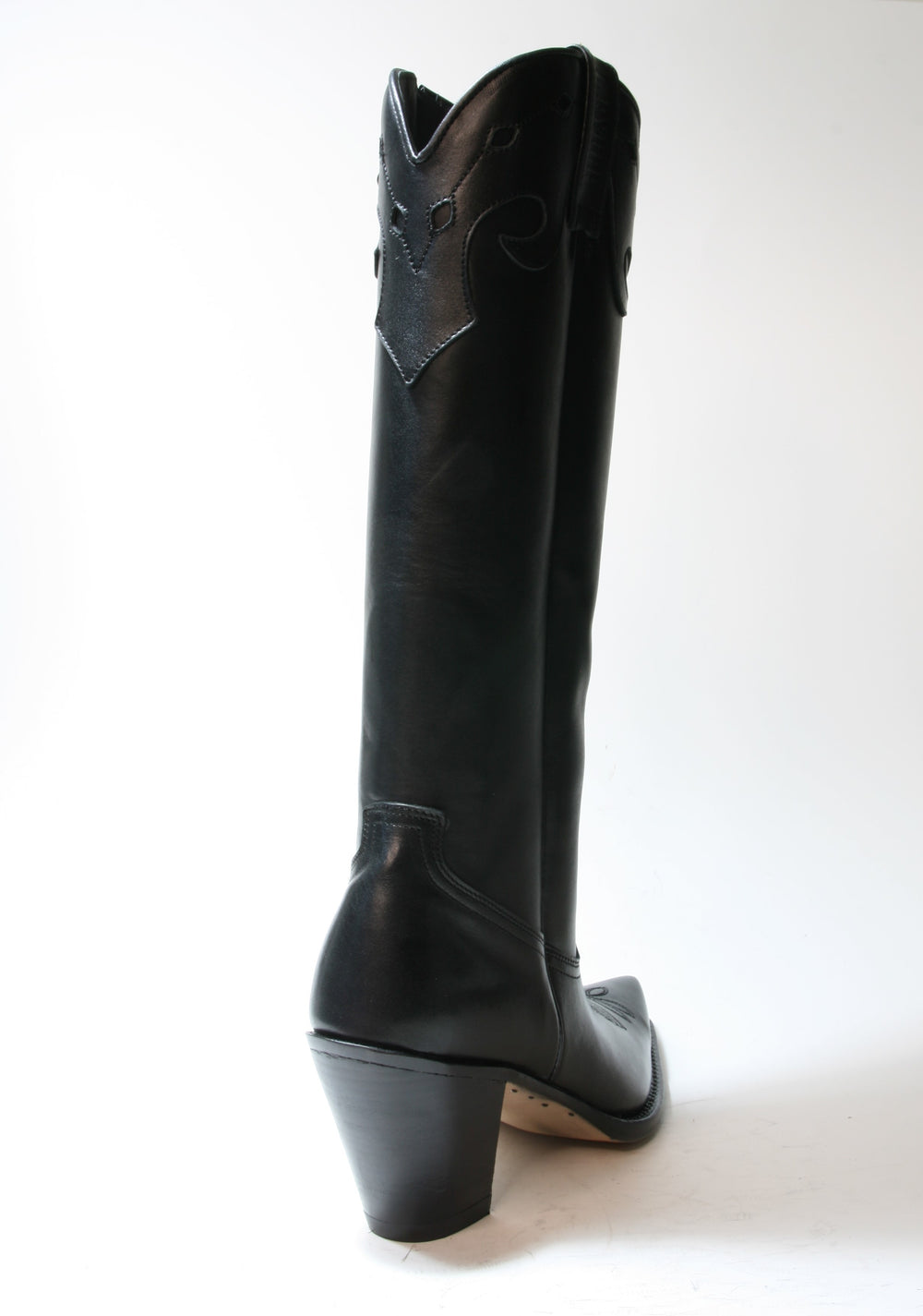 1951 Mayura Cowboystiefel Texano Negro