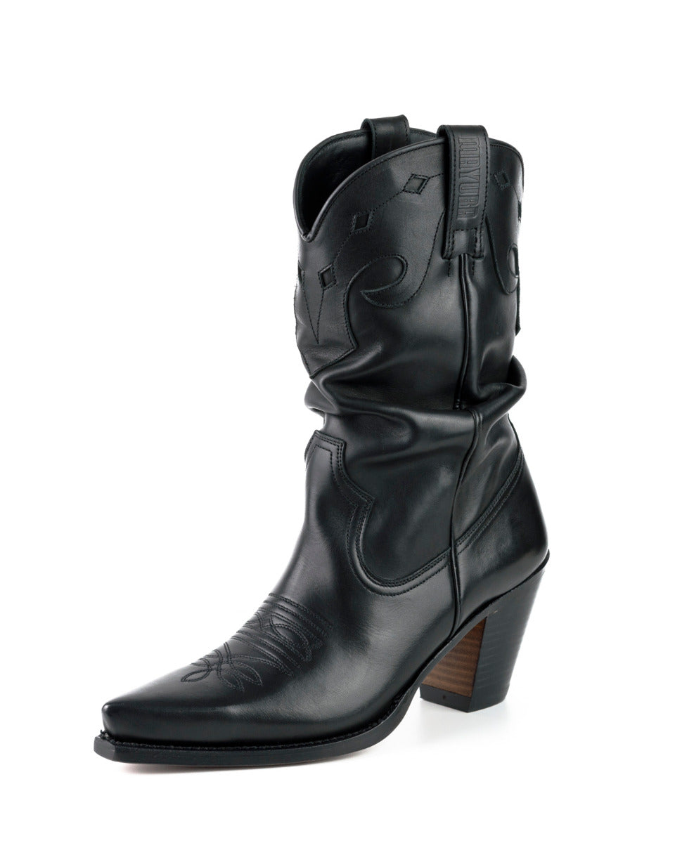1952 Mayura Cowboy Boots Black
