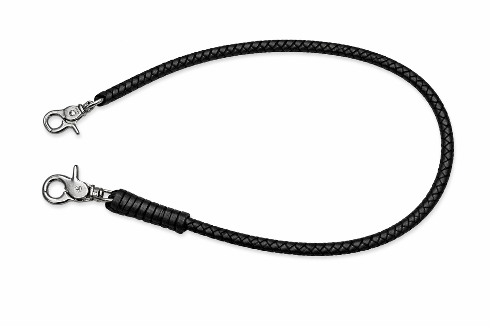 2019-2 Lederkette Wallet Chain schwarz