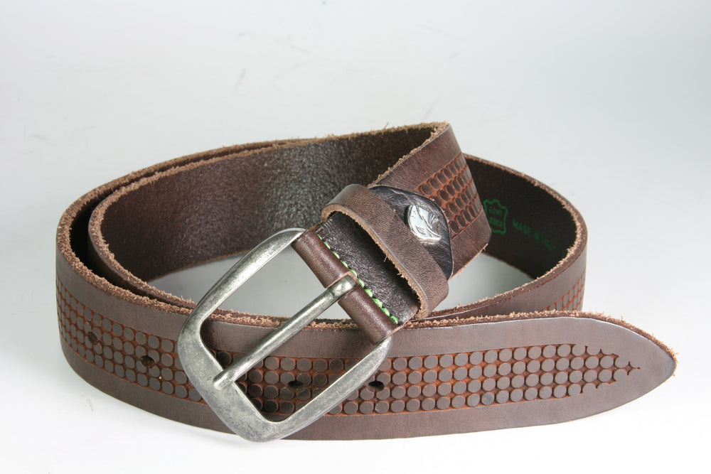 2026 Ledergürtel Brave Heart Dark Brown