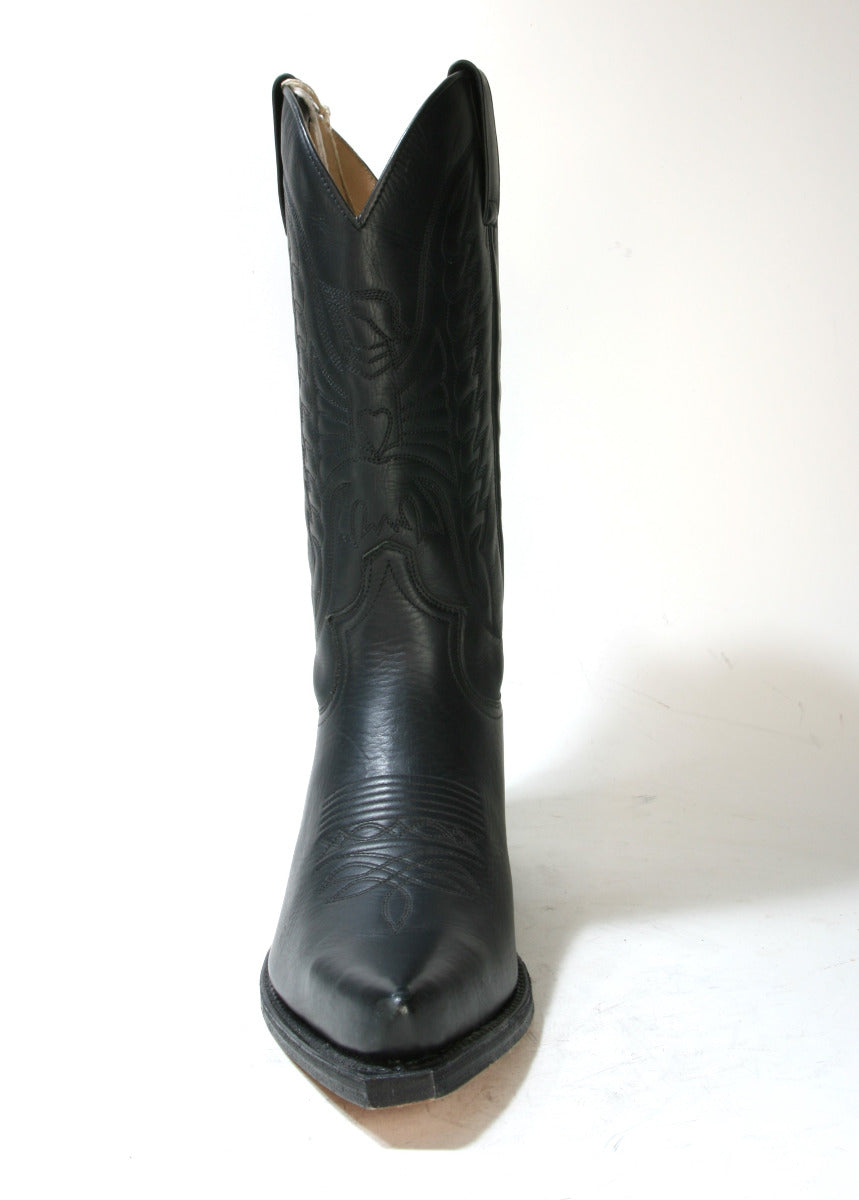 2073 Sendra Cowboystiefel WEST Schwarz