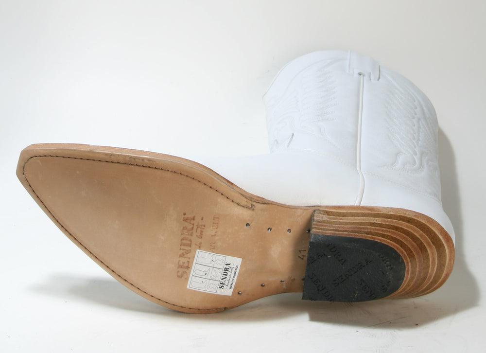 2073 Sendra cowboy boots Blanco