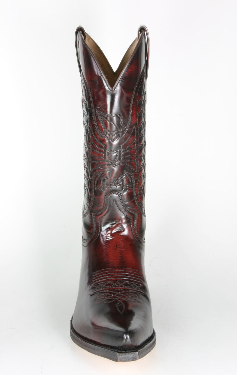 2073 Sendra cowboy boots Flor. Fuchsia WEST