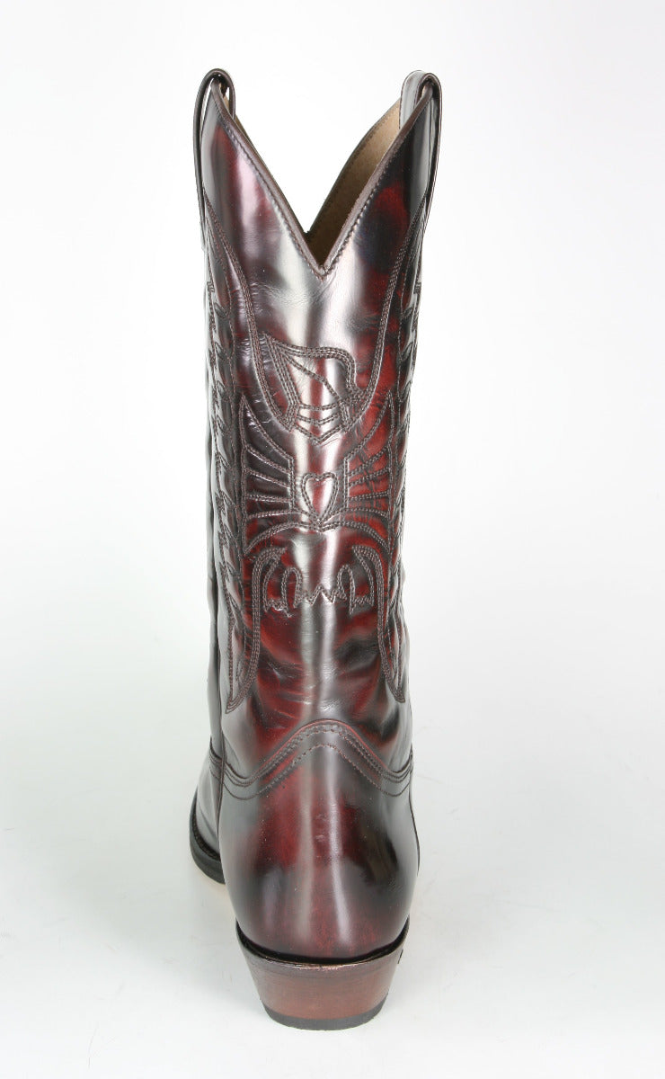 2073 Sendra cowboy boots Flor. Fuchsia WEST