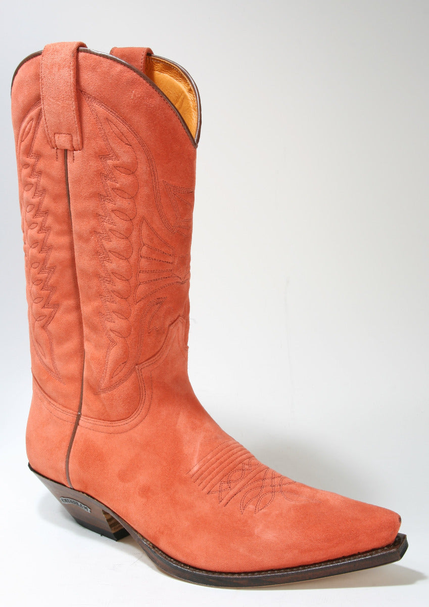 2073 Sendra Boots Serr. Mango Wildleder