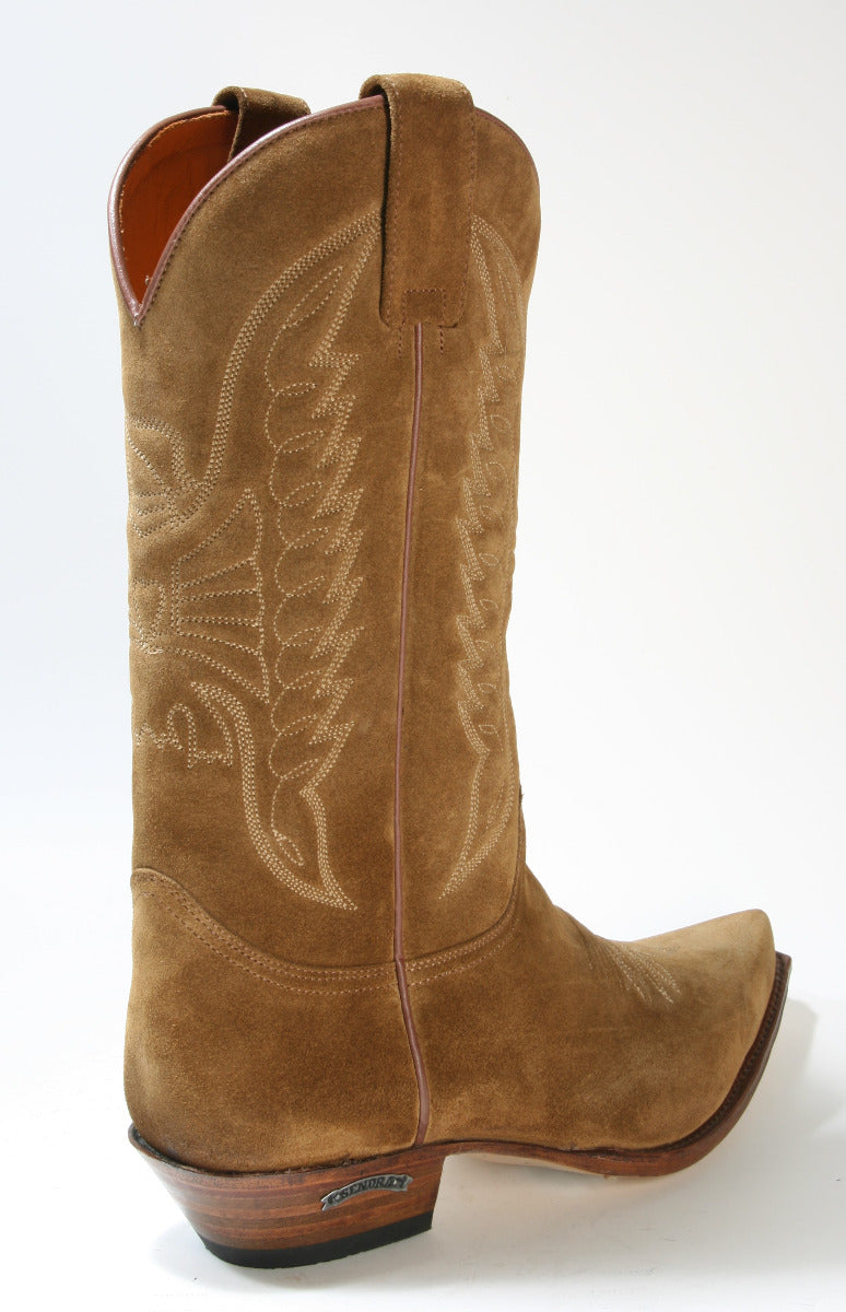 2073 Sendra cowboy boots Serr. Tabaco suede