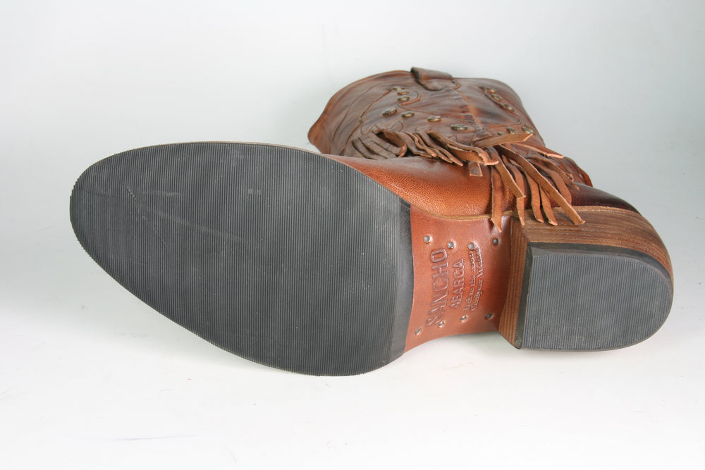 2315 Sancho Abarca FADO CUERO Fransenstiefel