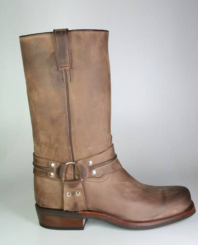 2332 Tony Mora biker boots HOUST WALK Moka wide