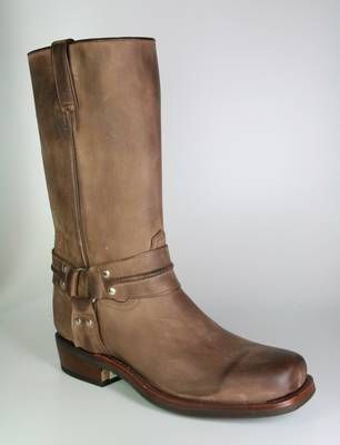 2332 Tony Mora biker boots HOUST WALK Moka wide
