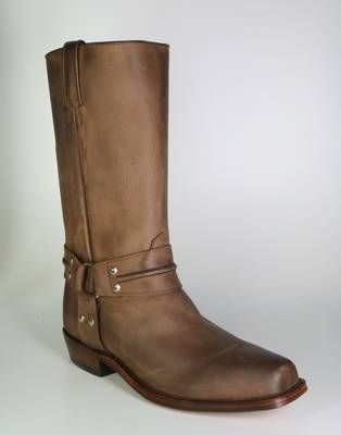 2332 Tony Mora biker boots Moka narrow